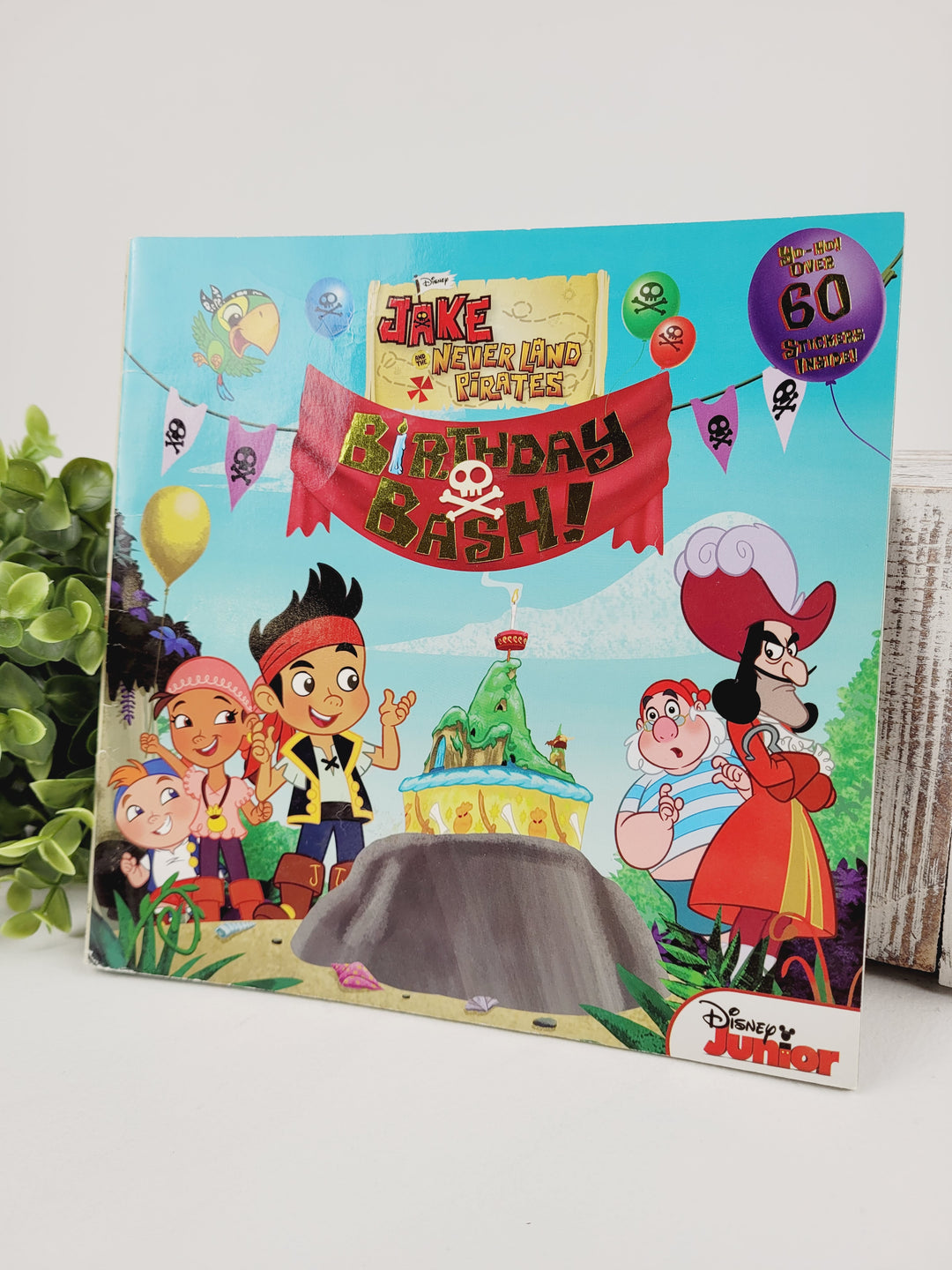 JAKE AND THE NEVERLAND PIRATES BIRTHDAY BASH STORYBOOK PRE-LOVED