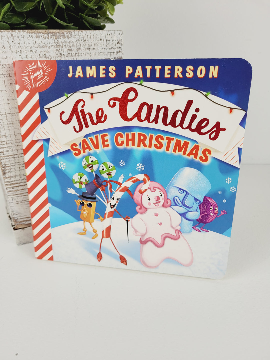 THE CANDIES SAVE CHRISTMAS BOARD BOOK PRE-LOVED
