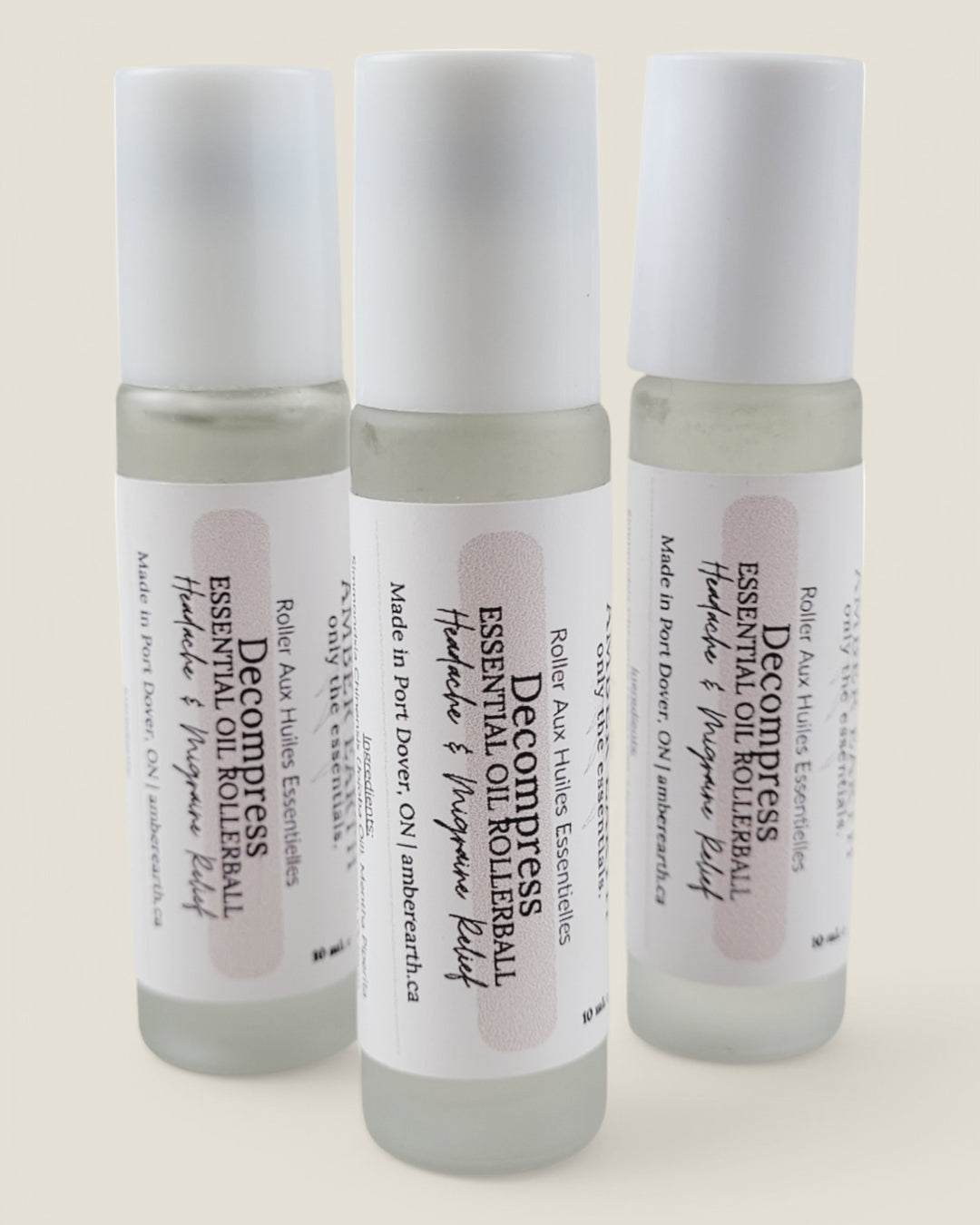 Amber Earth Essentials, Decompress Essential Oil Roller Ball