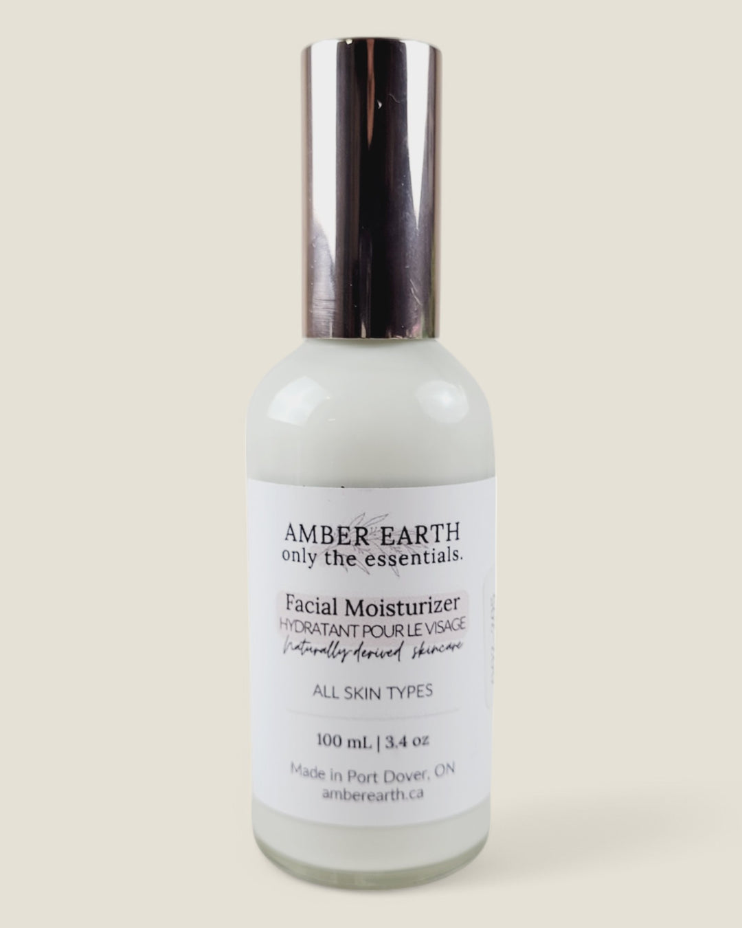 Amber Earth Essentials, Facial Moisturizer