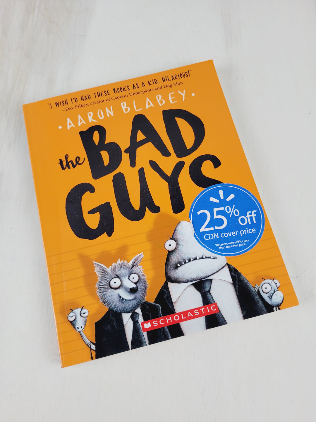 THE BAD GUYS GRAPHIC NOVEL #1 PRE-LOVED