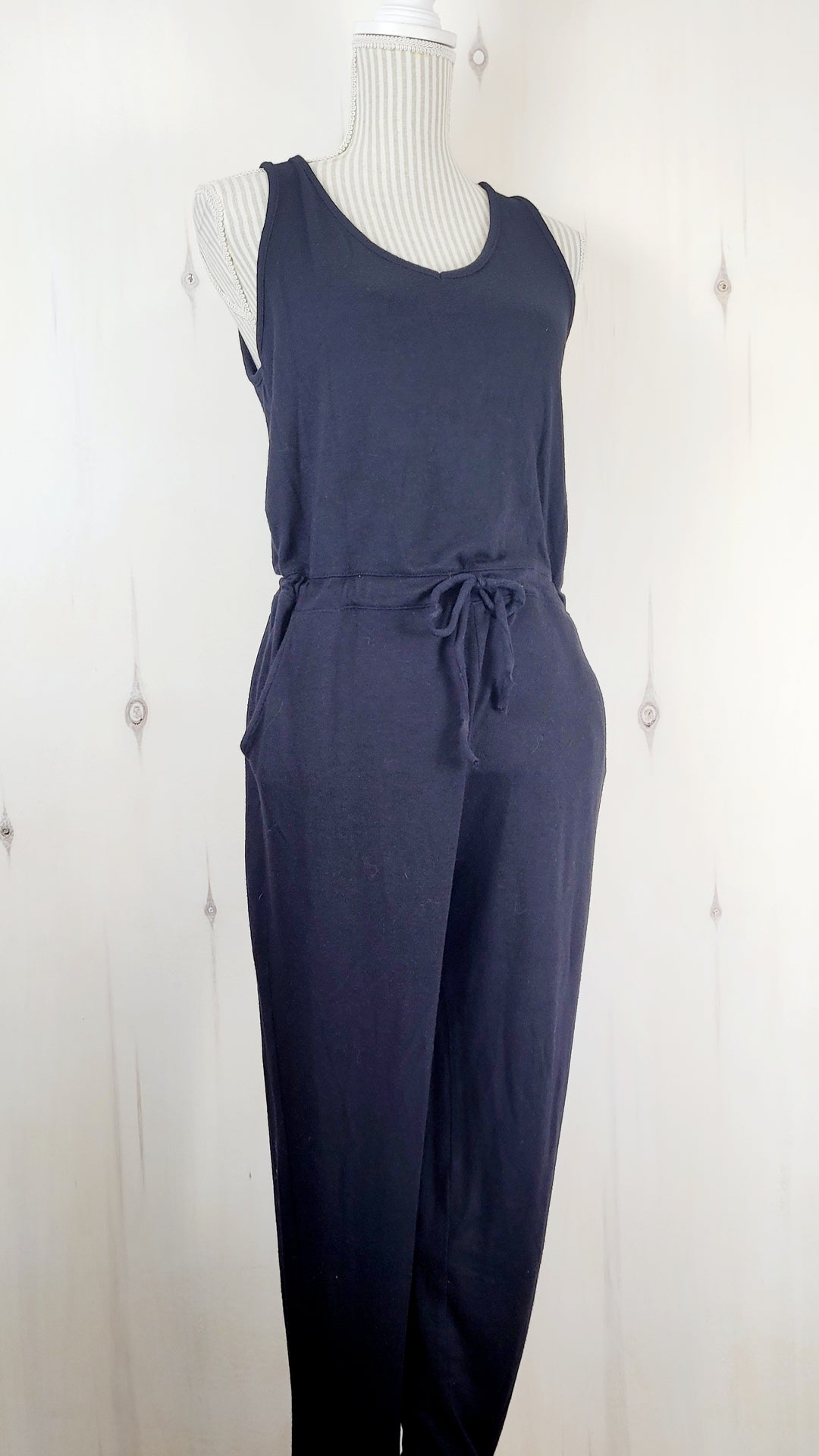 JOE FRESH BLACK ROMPER LADIES MEDIUM PRE-LOVED