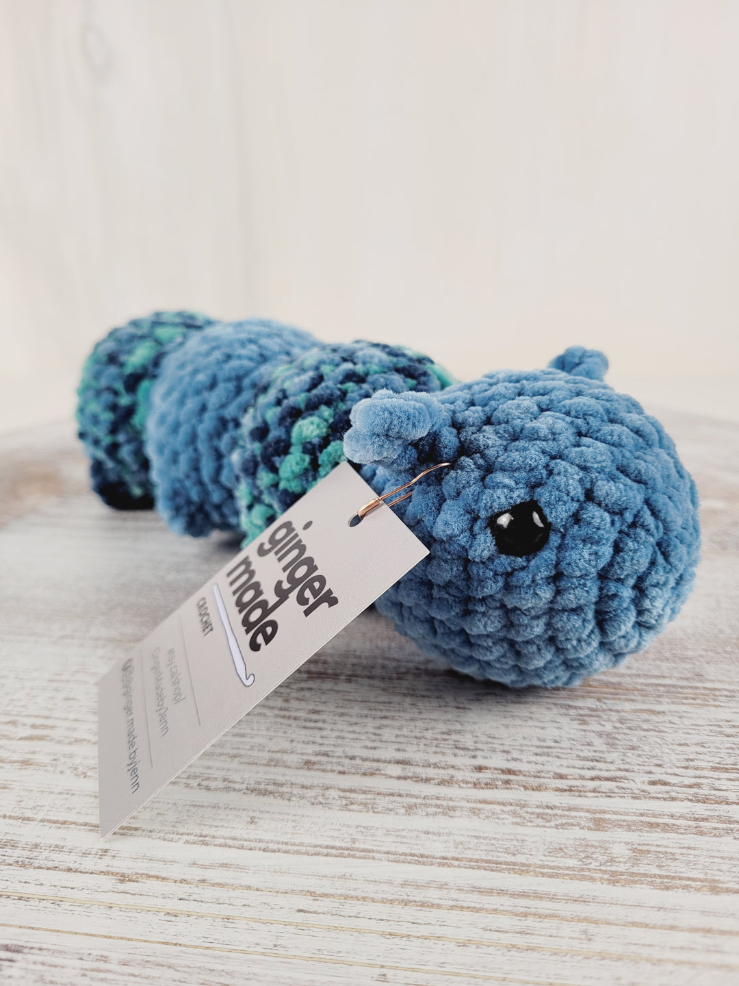 Ginger Made by Jenn,Catepillar Crochet Plush