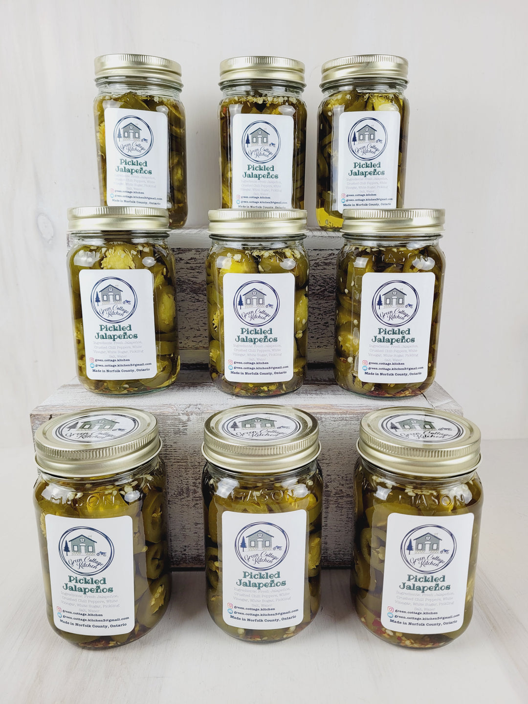 Green Cottage Kitchen, Pickled Jalapenos