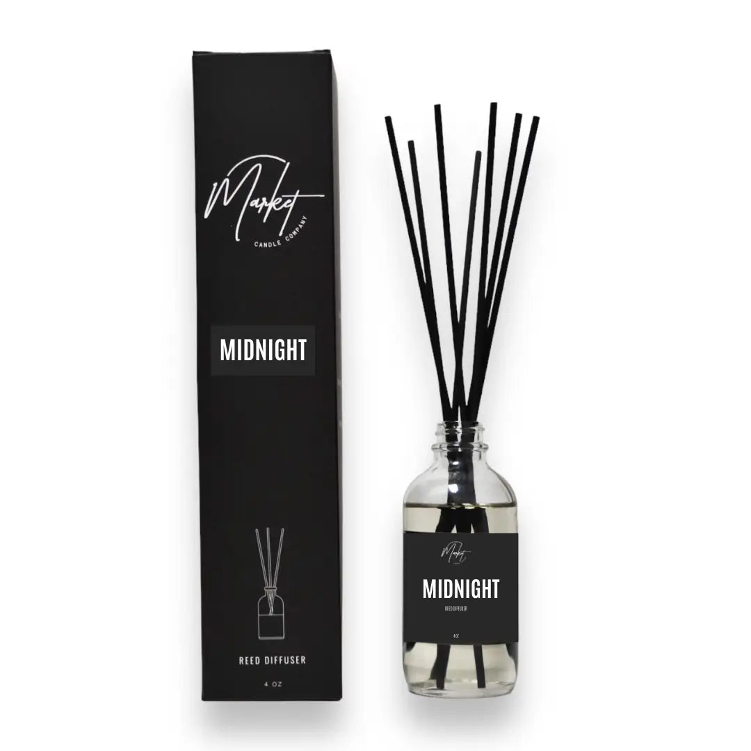 Market Candle Company, Reed Diffuser - Midnight