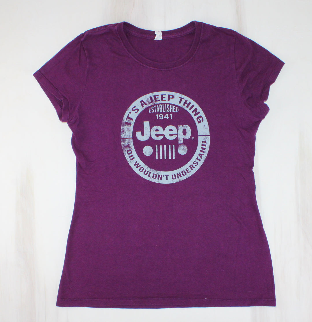 IT'S A JEEP THING TSHIRT TEEN SMALL PRE-LOVED