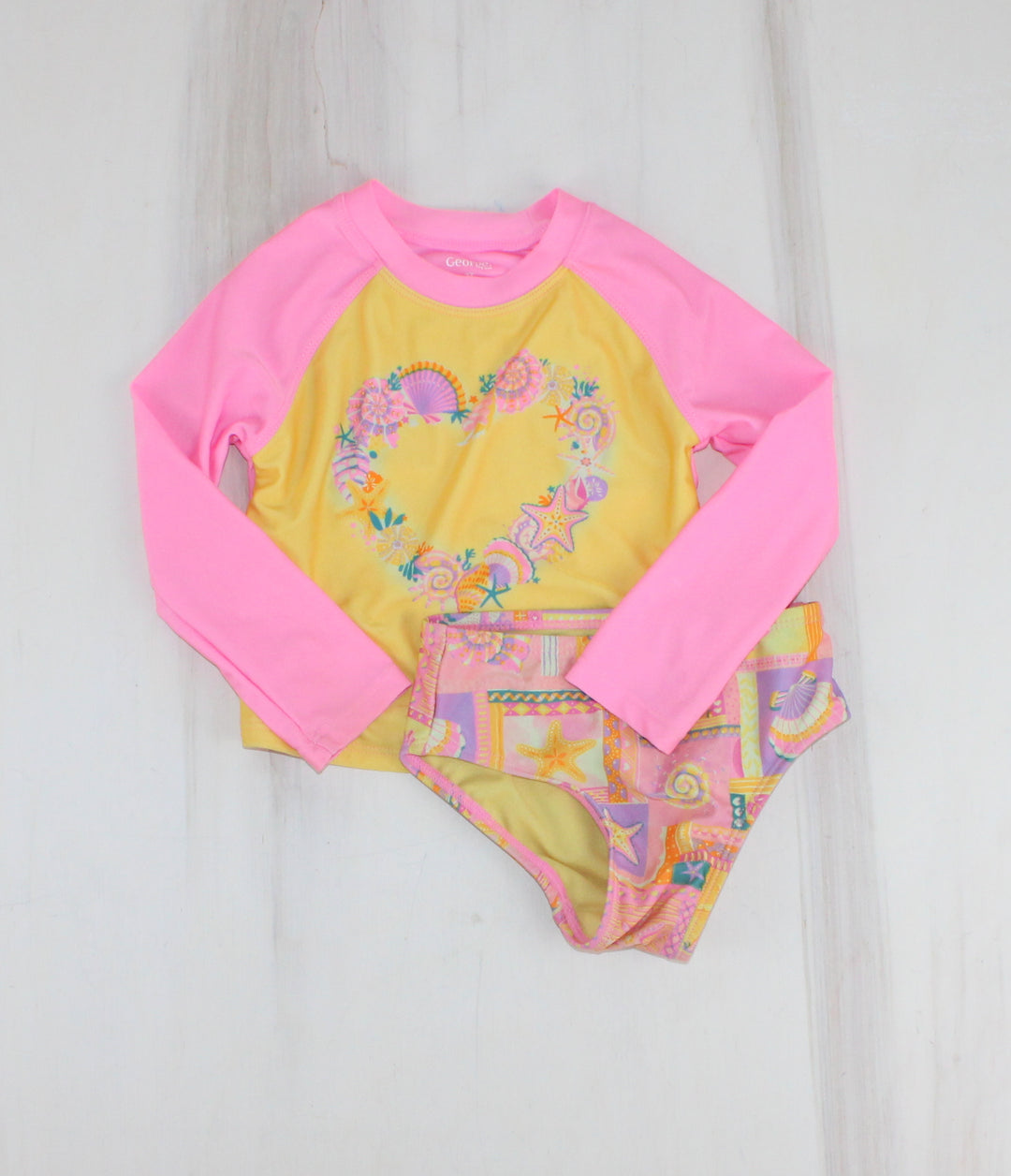 GEORGE SWIMSUIT 2 PC 2T PRE-LOVED PLAY COND.