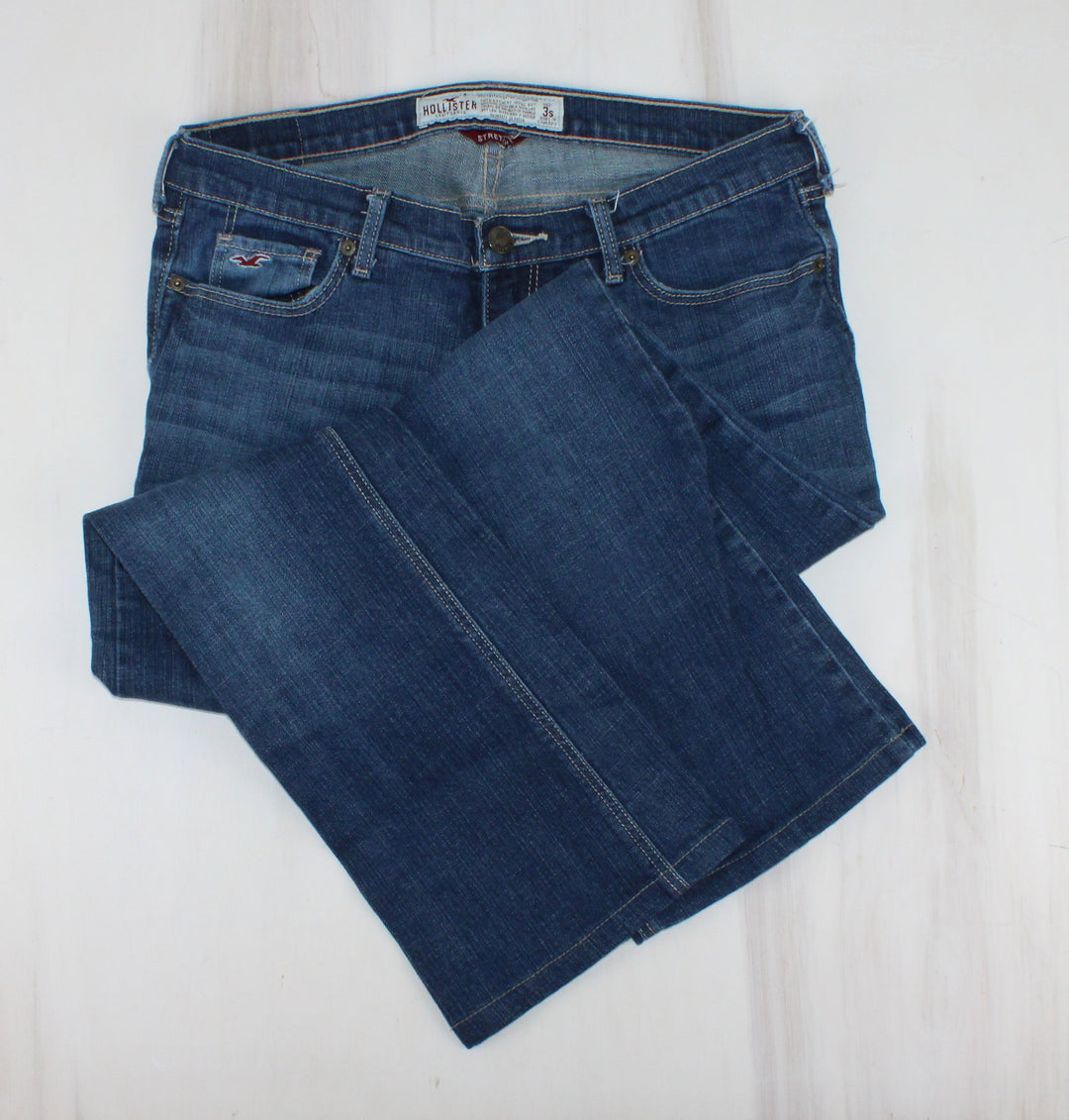HOLLISTER BOOTCUT JEANS LADIES SIZE 3S PRE-LOVED
