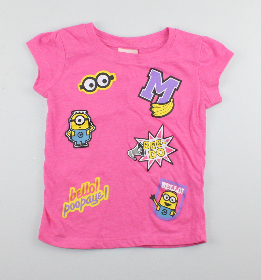 MINION BELLO POOPAYE SHIRT 2Y PRE-LOVED