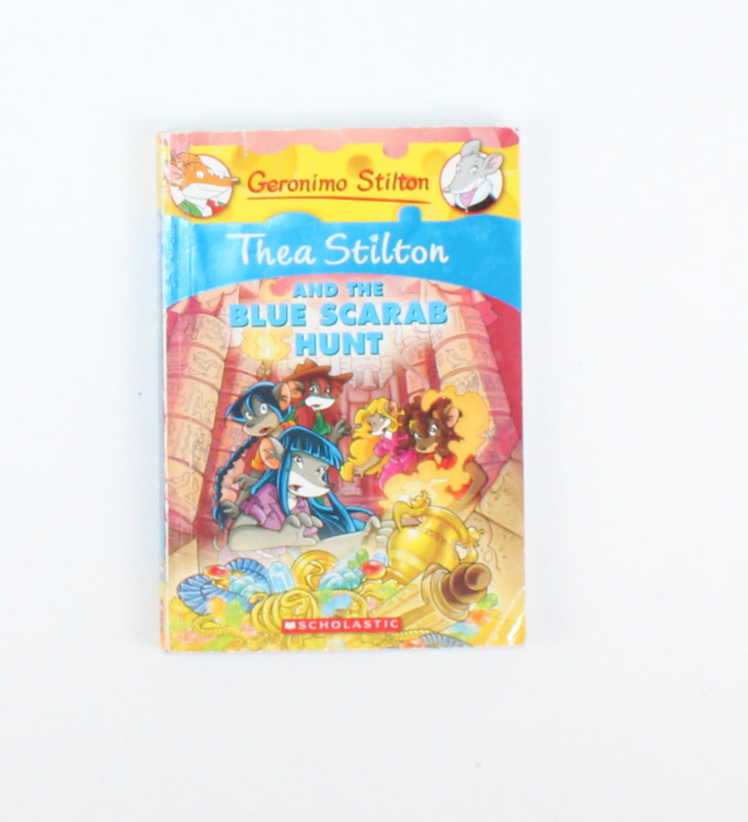 THEA STILTON AND THE BLUE SCARAB HUNT CHAPTER BOOK PRE-LOVED