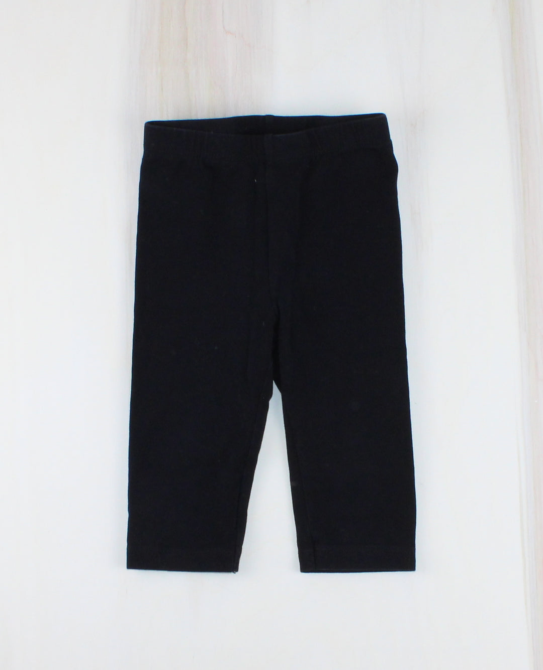 CHILDRENS PLACE BLACK LEGGINGS 2Y PRE-LOVED