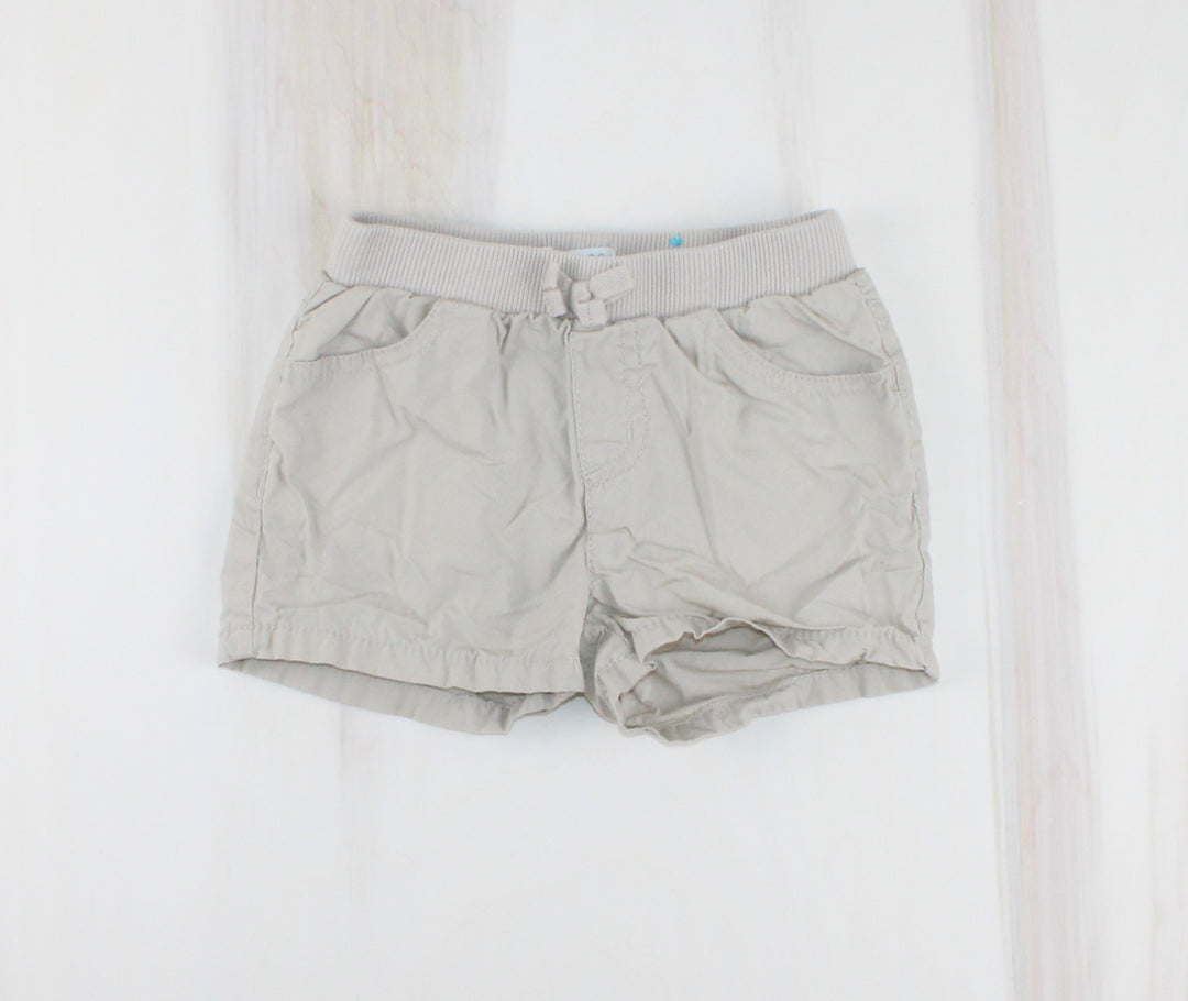 CHILDRENS PLACE TAN SHORTS 2Y PRE-LOVED