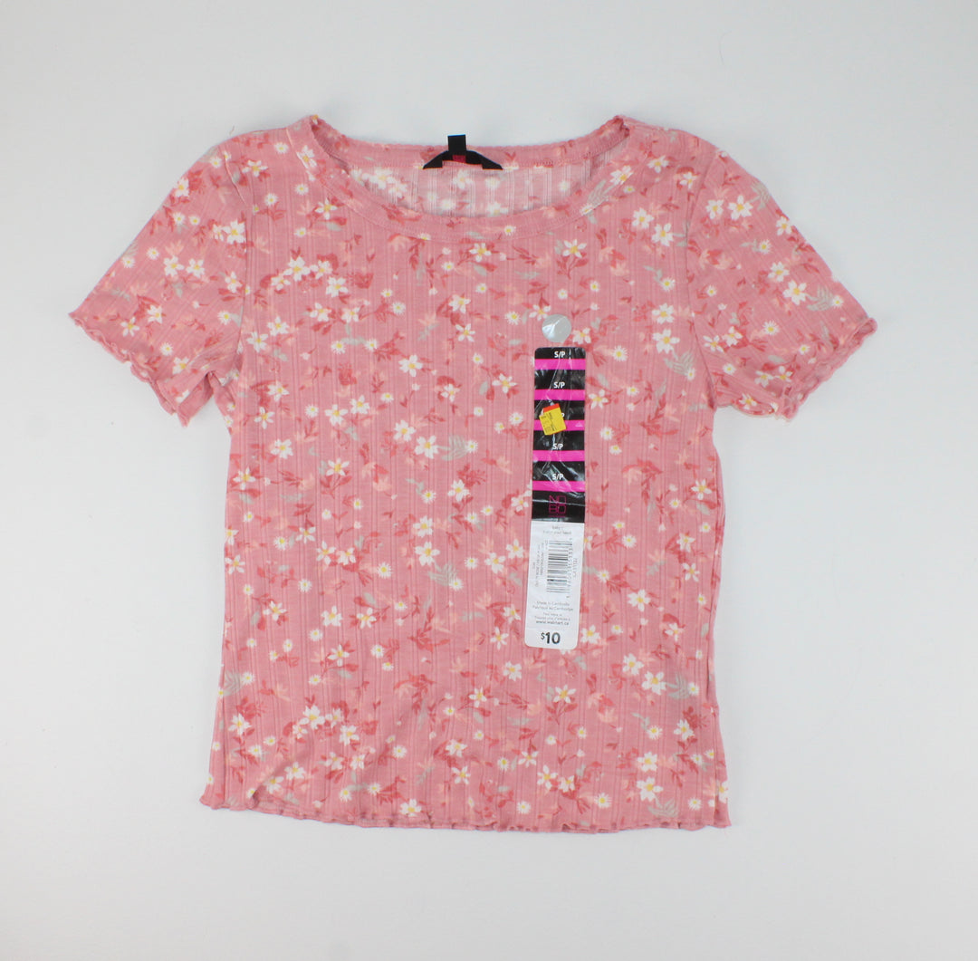NOBO FLORAL STRETCH TOP YSMALL PRE-LOVED