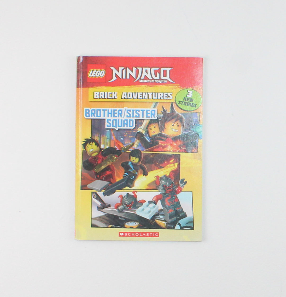 LEGO NINJAGO READER BOOK BROTHER/SISTER SQUAD PRE-LOVED