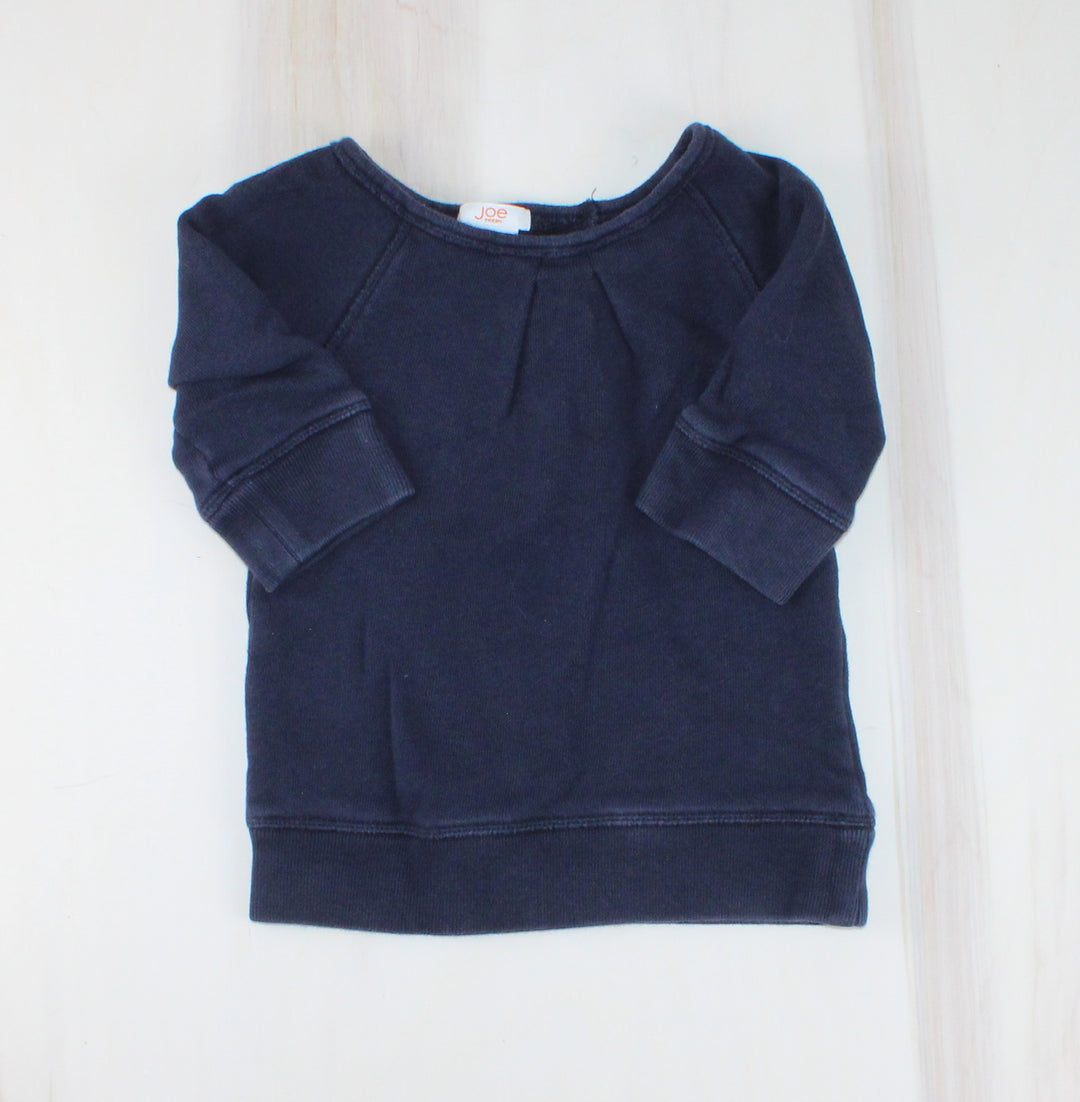 JOE FRESH NAVY SWEATER 4Y PRE-LOVED