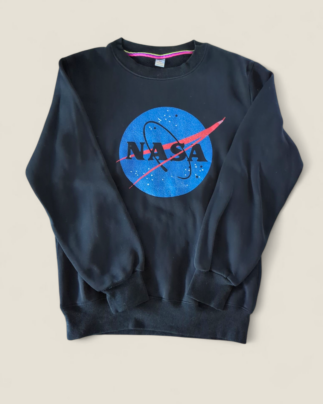 NASA CREWNECK SWEATER ADULT MEDIUM PRE-LOVED
