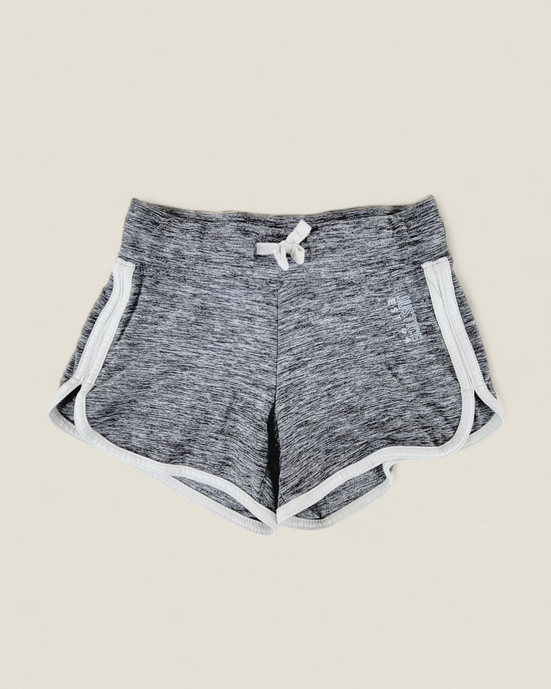 JUSTICE GREY SHORTS GIRLS 5-6Y PRE-LOVED