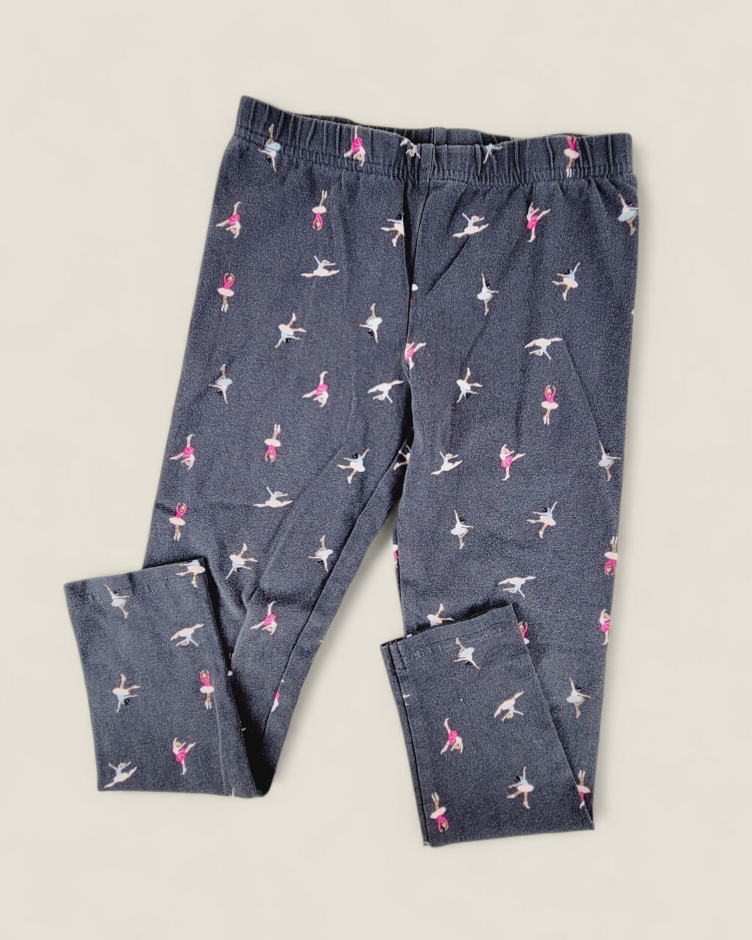 CARTERS BALLERINA LEGGINGS GIRLS 6Y PRE-LOVED
