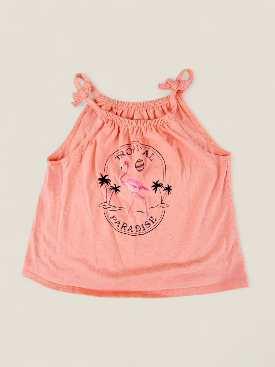 GEORGE FLAMINGO TOP GIRLS 6Y PRE-LOVED