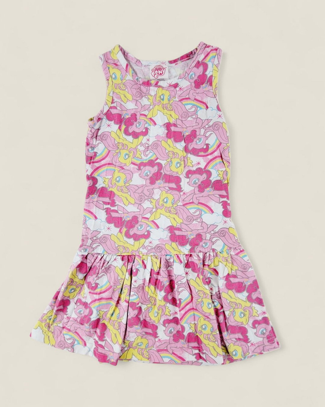 MY LITTLE PONY DRESS GIRLS 5Y PRE-LOVED