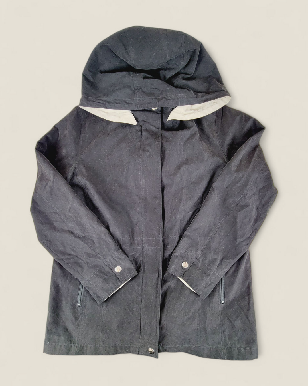LIZ CLAIBORNE BLACK SPRING/FALL JACKET LADIES SMALL PRE-LOVED