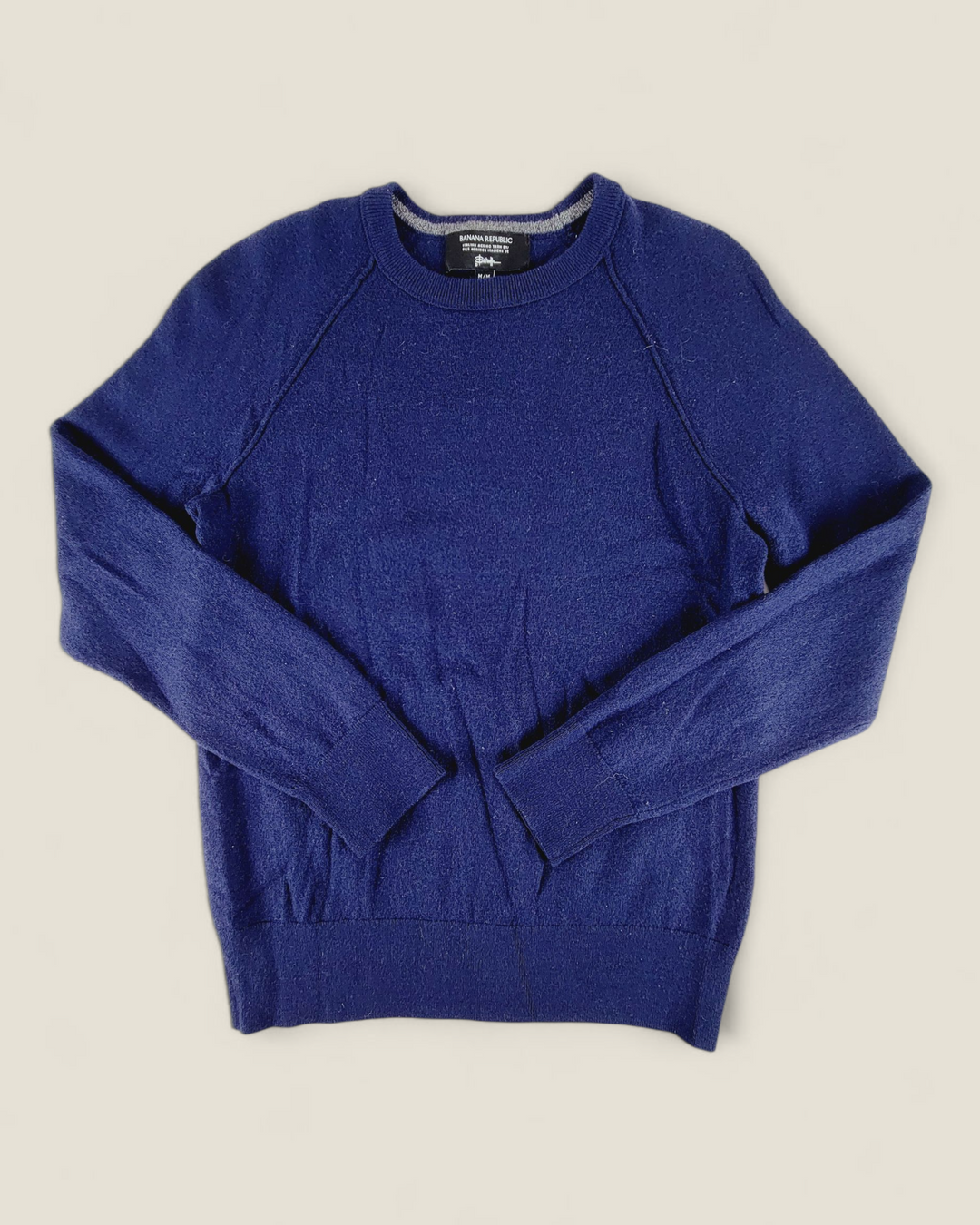 BANANA REPUBLIC NAVY SWEATER YOUTH MEDIUM PRE-LOVED