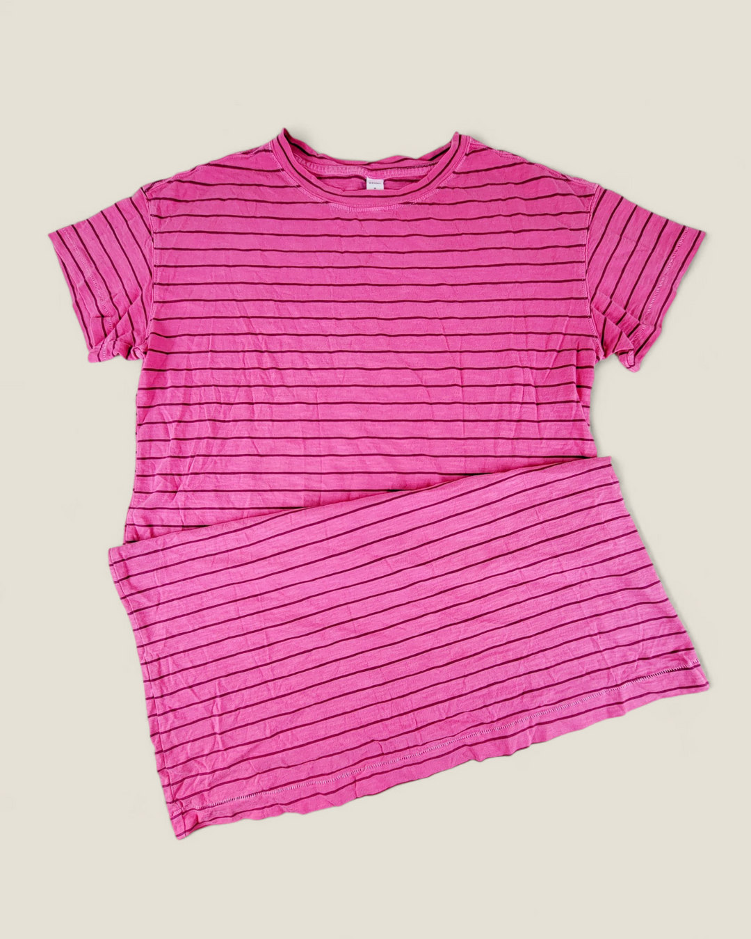 OLD NAVY PINK T SHIRT DRESS LADIES MEDIUM PRE-LOVED