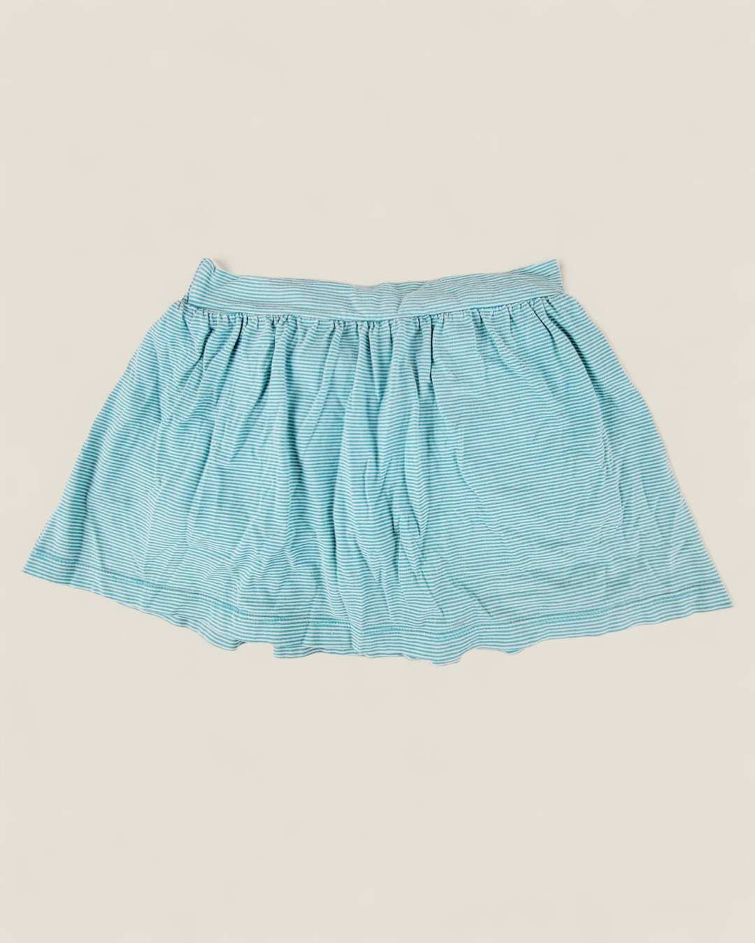OSHKOSH TEAL STRIPED SKIRT GIRLS 5Y PRE-LOVED