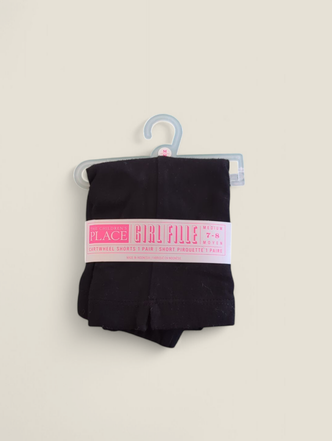 CHILDRENS PLACE NAVY CARTWHEEL SHORTS 7-8Y PRE-LOVED (NEW)