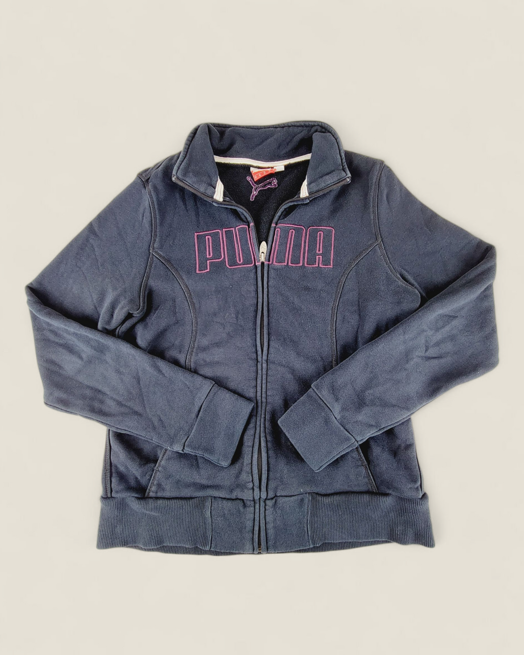 PUMA NAVY SWEATER LADIES MEDUIM PRE-LOVED