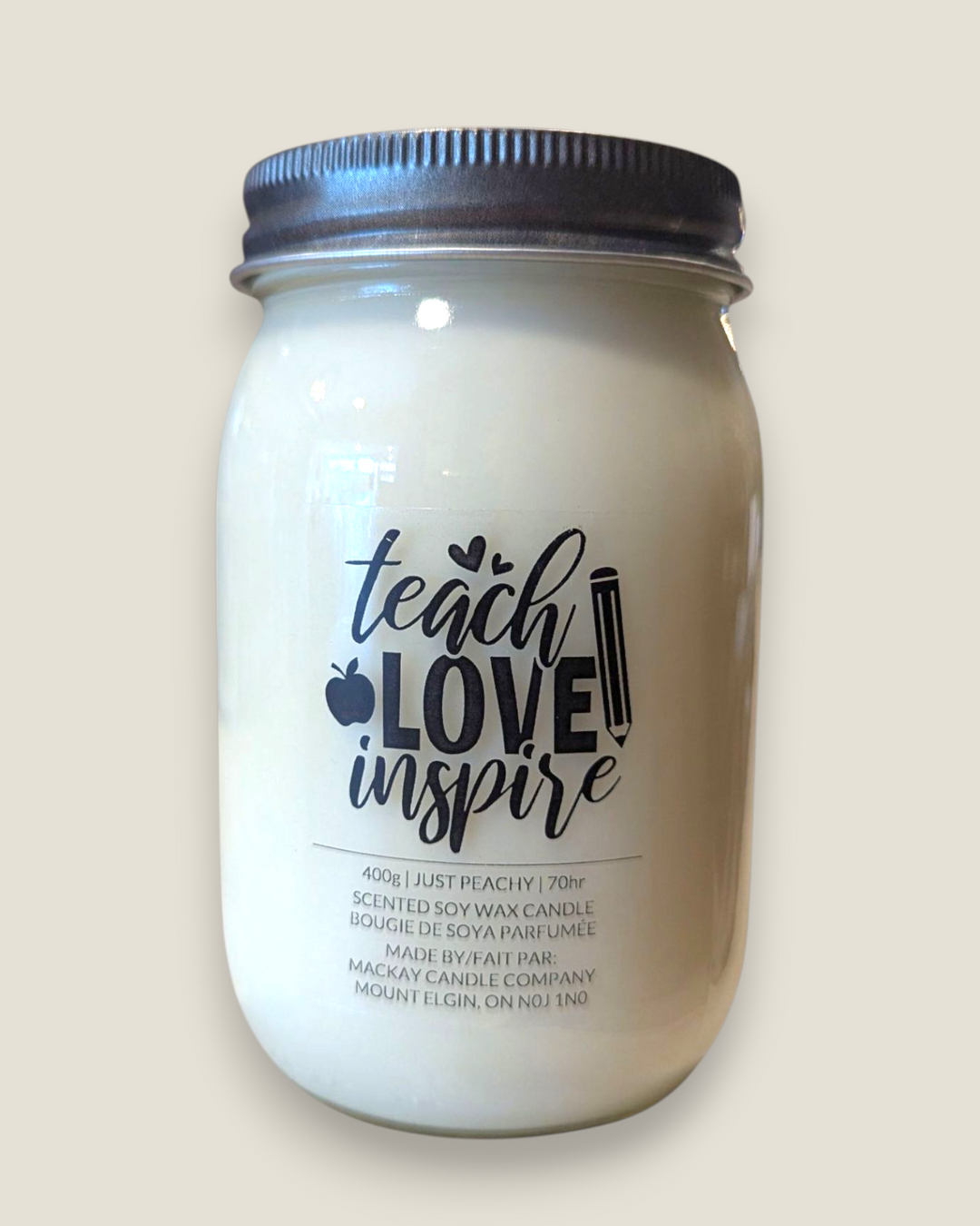 Mackay Candle Company, Signature Collection- Teach Love Inspire