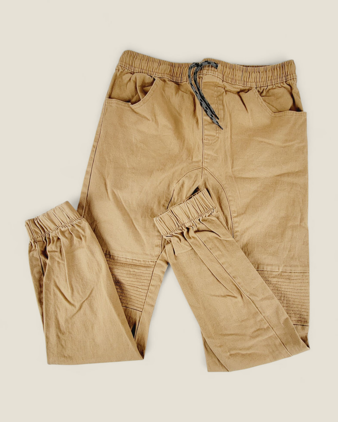 STREET RULES TAN PANTS 14Y PRE-LOVED
