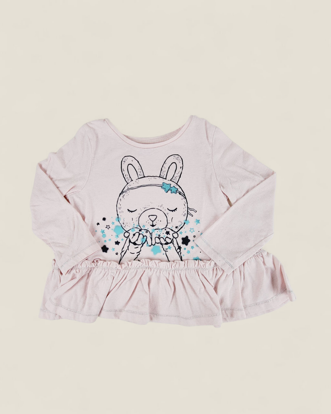 JOE FRESH BUNNY TOP 4Y PRE-LOVED