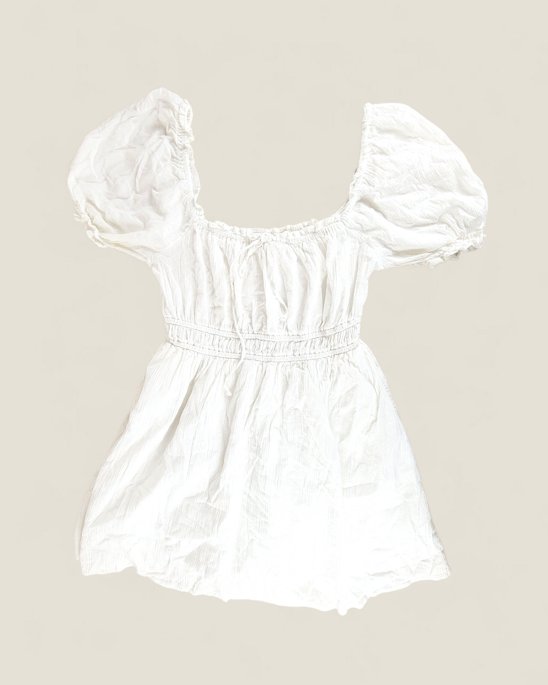 AERIE WHITE MINI DRESS LADIES MEDUIM PRE-LOVED
