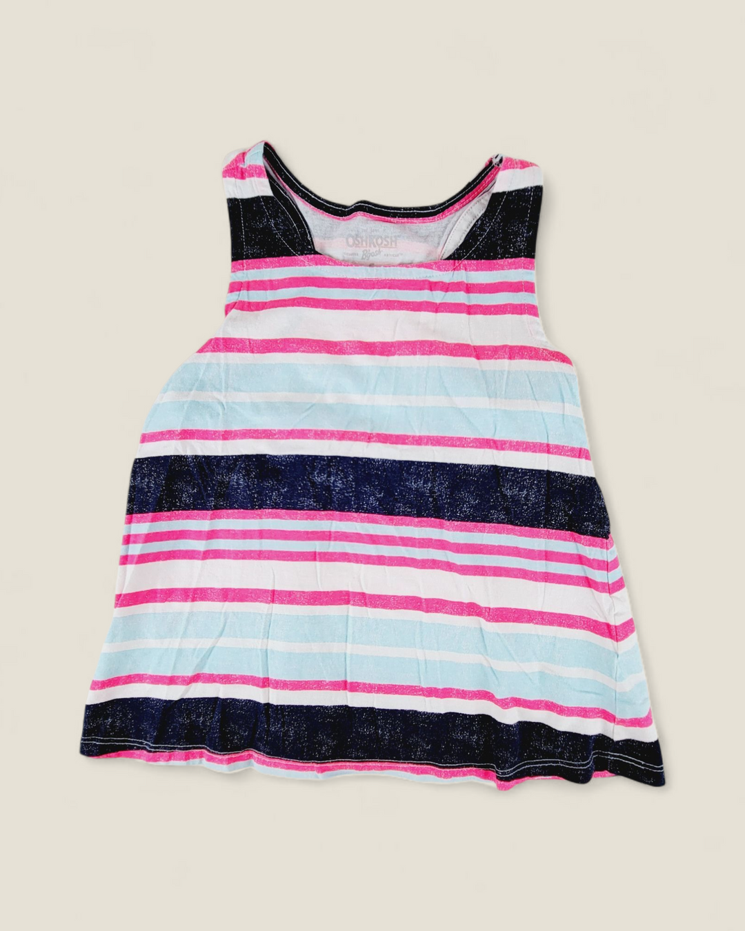 OSHKOSH STRIPED TANK TOP GIRLS 6Y PRE-LOVED