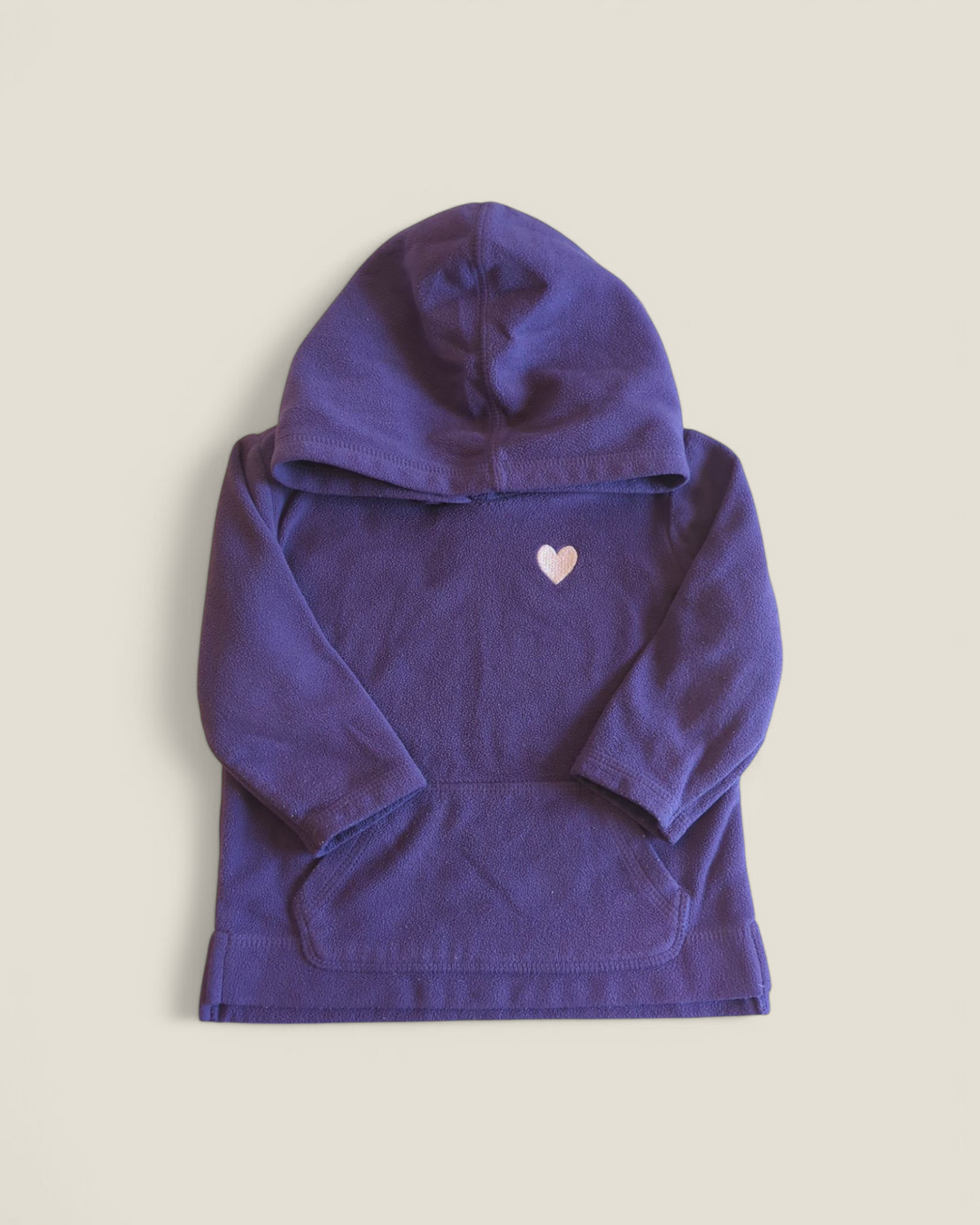GEORGE PURPLEFLEECE SWEATER 12-18M PRE-LOVED