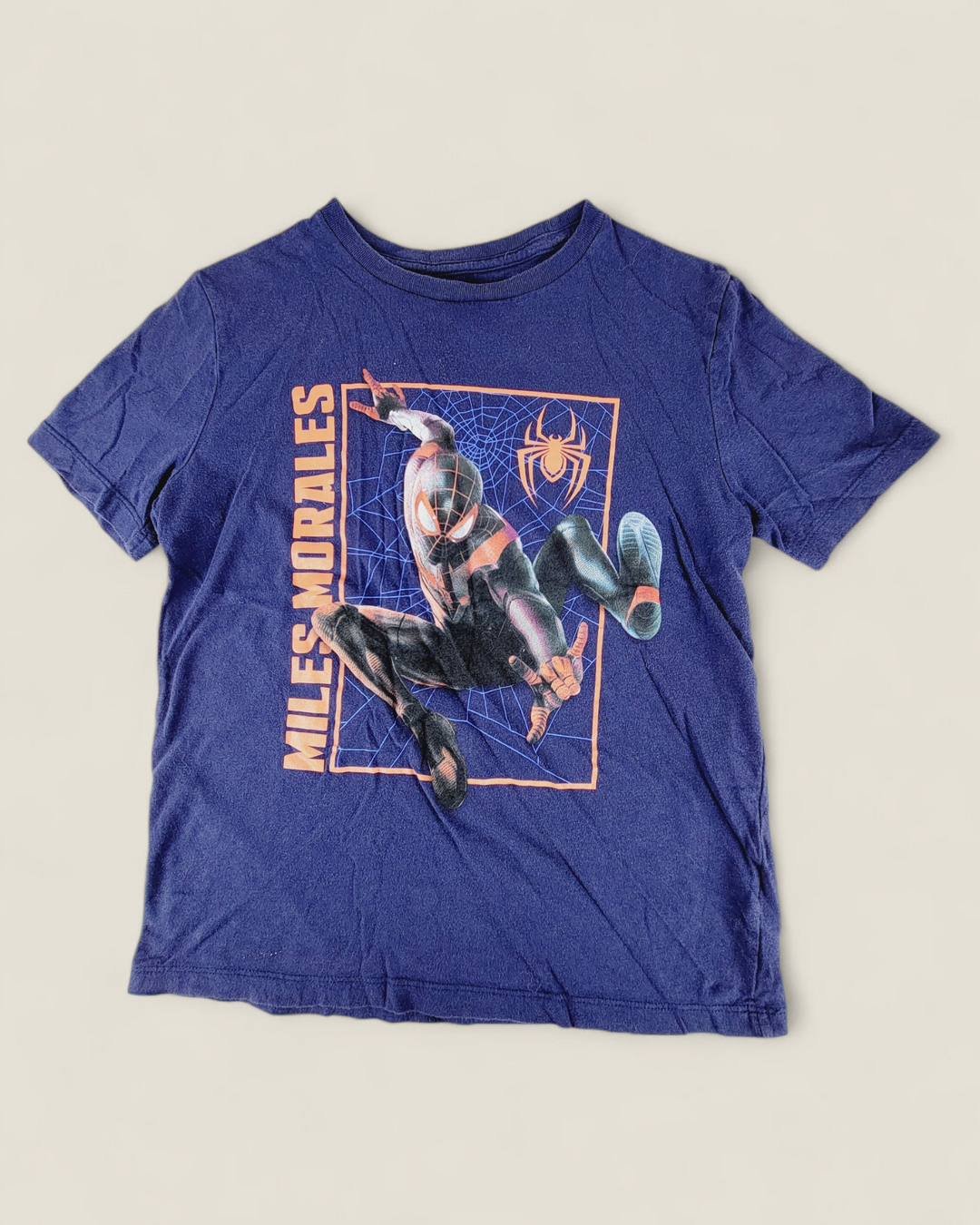 OLD NAVY SPIDERMAN TEE BOYS 10-12Y PRE-LOVED