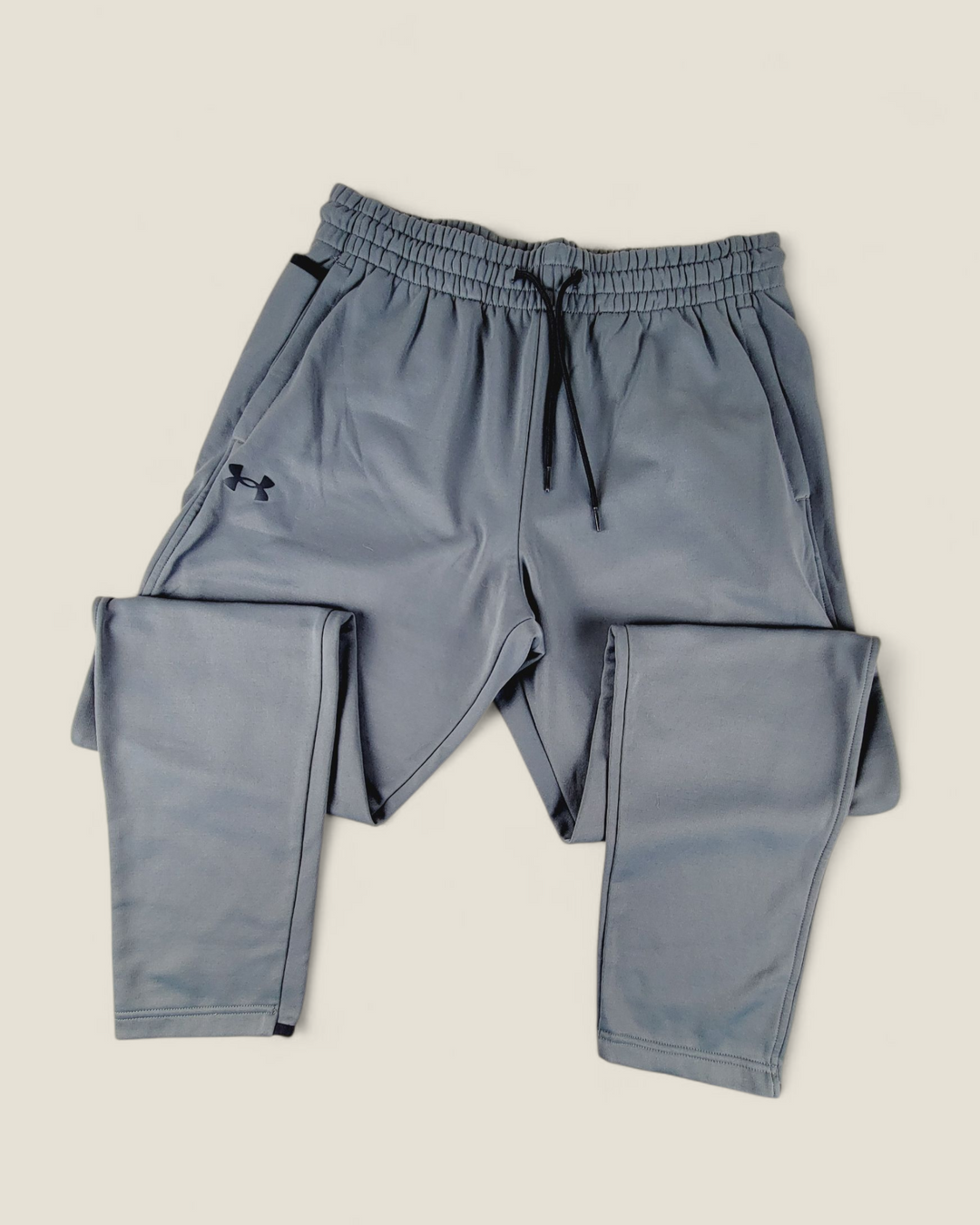UNDER ARMOUR GREY TRACK PANTS MENS LARGE PRE-LOVED