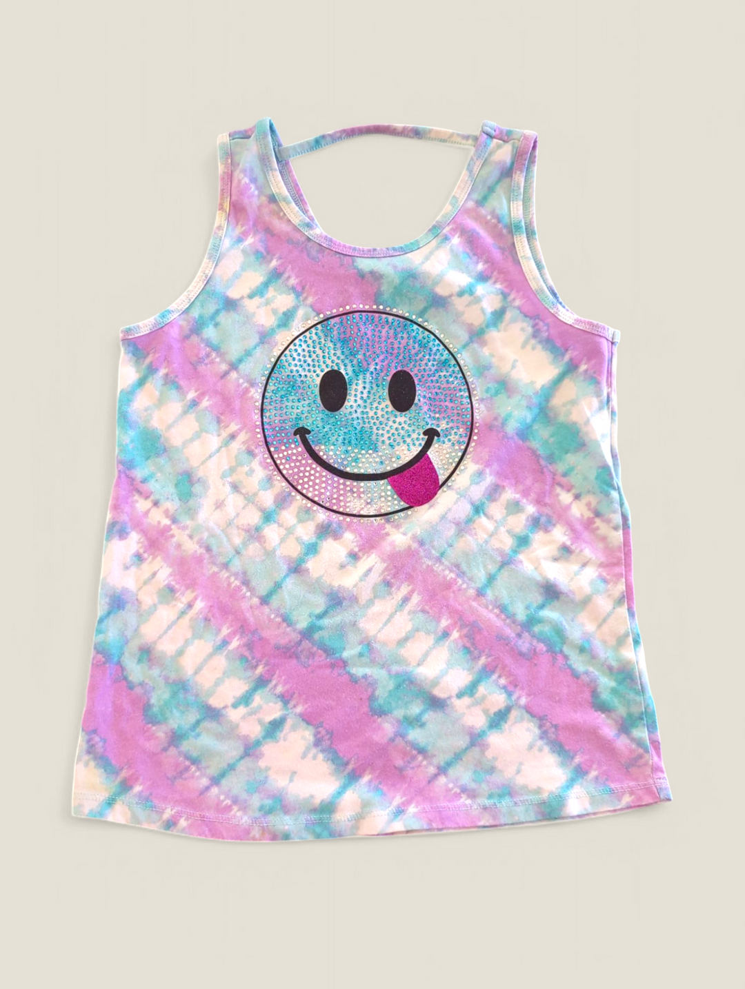 CHILDRENS PLACE TIE DYE TOP 10/12Y PRE-LOVED