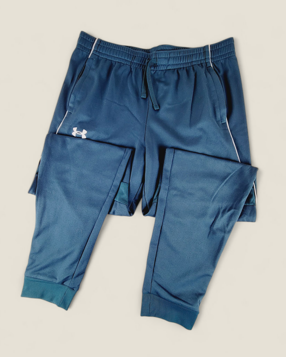 UNDER ARMOUR TEAL ATHLETIC PANTS YOUTH XL PRE-LOVED