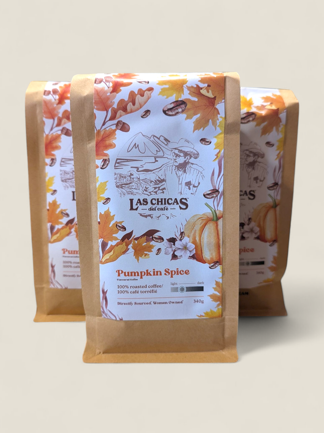 Las Chicas Del Cafe, Pumpkin Spice Flavoured Coffee