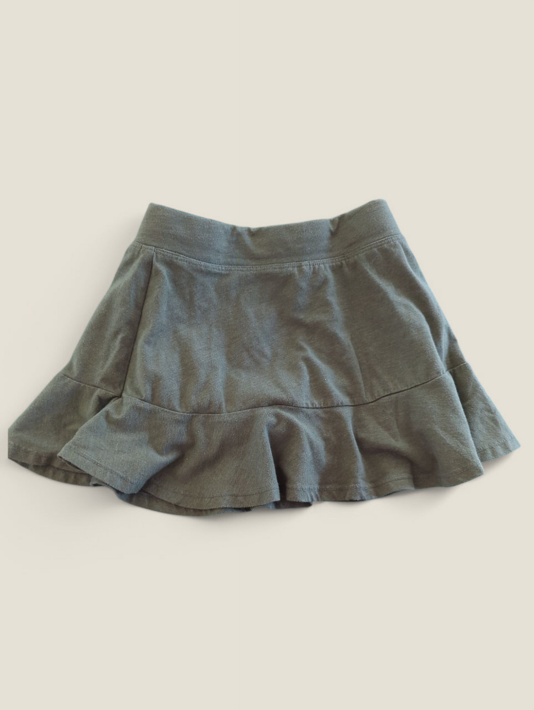 CHILDRENS PLACE GREEN SKORT 7/8Y PRE-LOVED