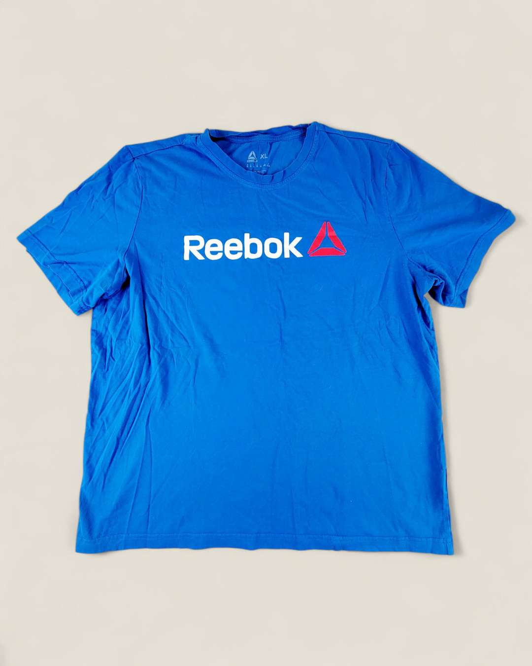 REEBOK BLUE TEE MENS XL PRE-LOVED