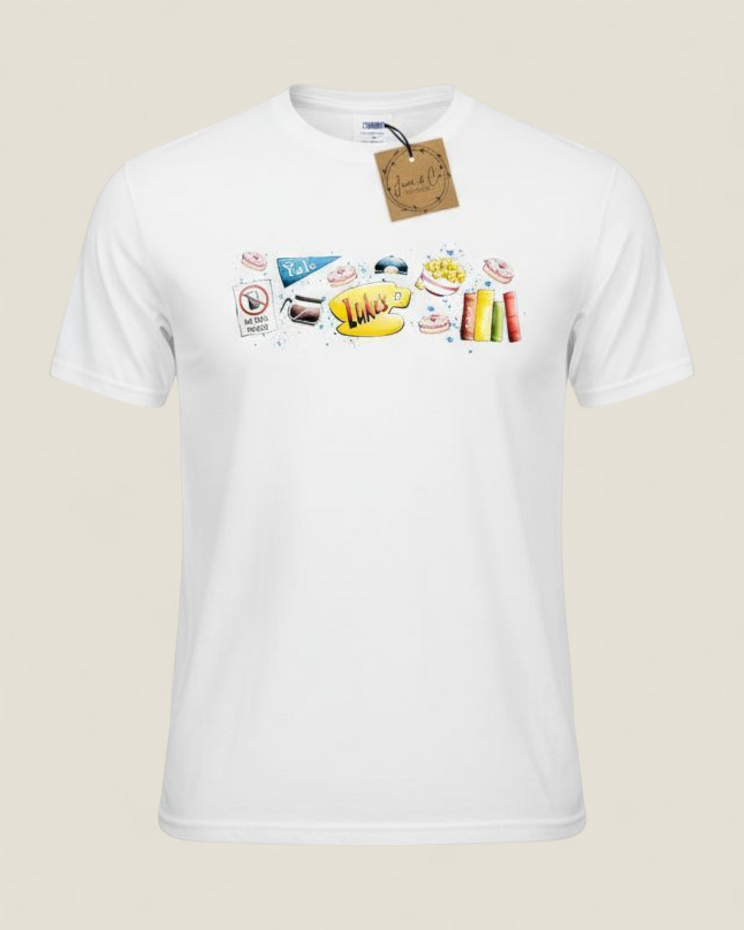 June & Co Designs, Gilmore Girls White Tee