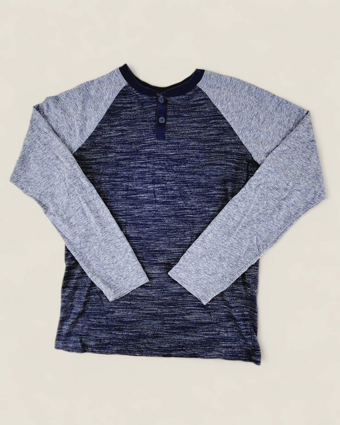 GEORGE BLUE LONG SLEEVE TOP BOYS 10-12Y PRE-LOVED