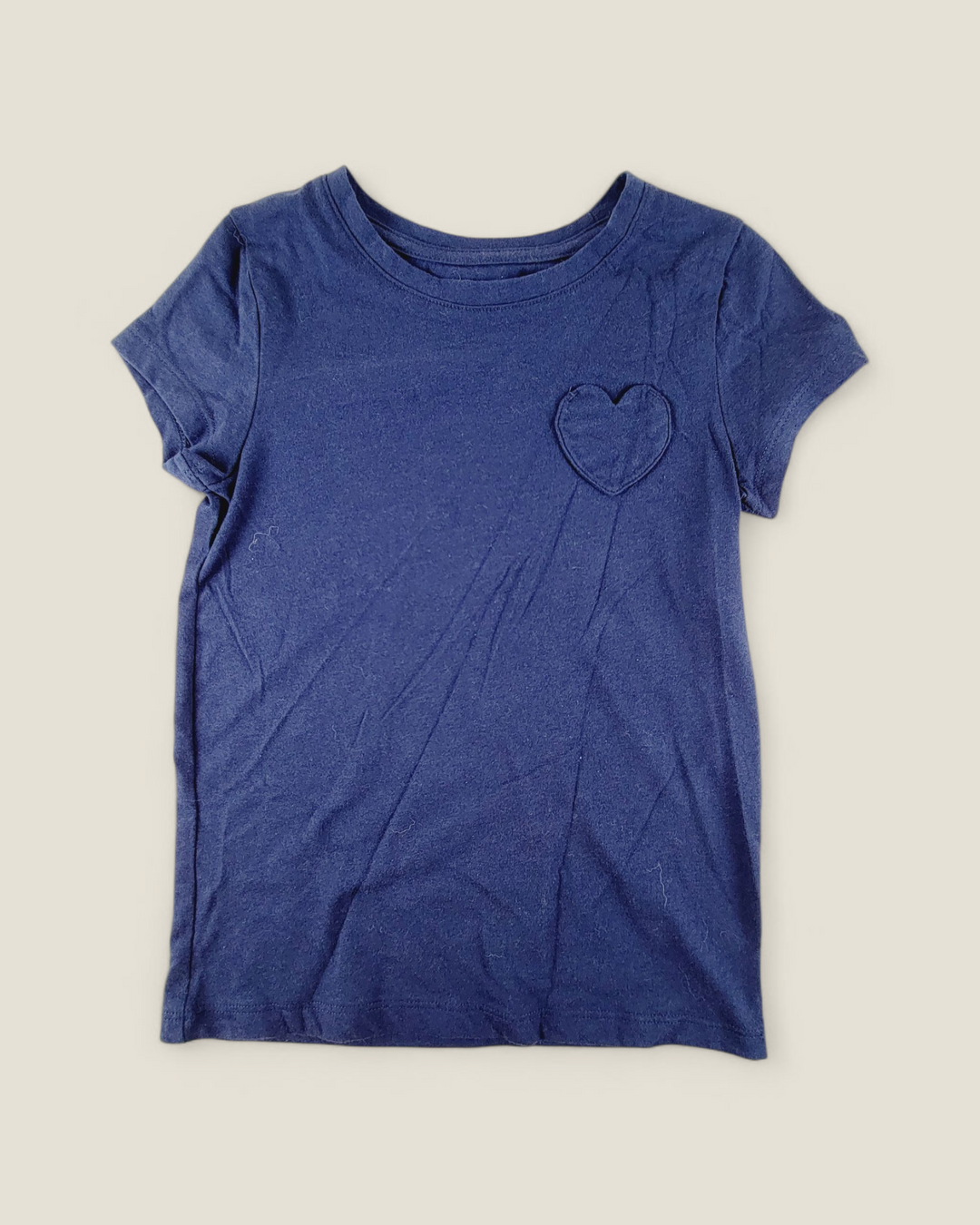 GEORGE NAVY TEE GIRLS 6Y PRE-LOVED