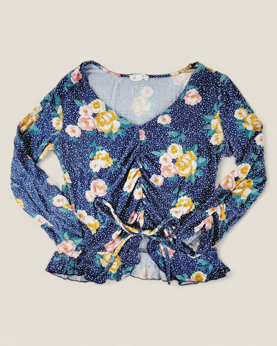 SOUL CAKE FLORAL TOP LADIES MEDIUM PRE-LOVED