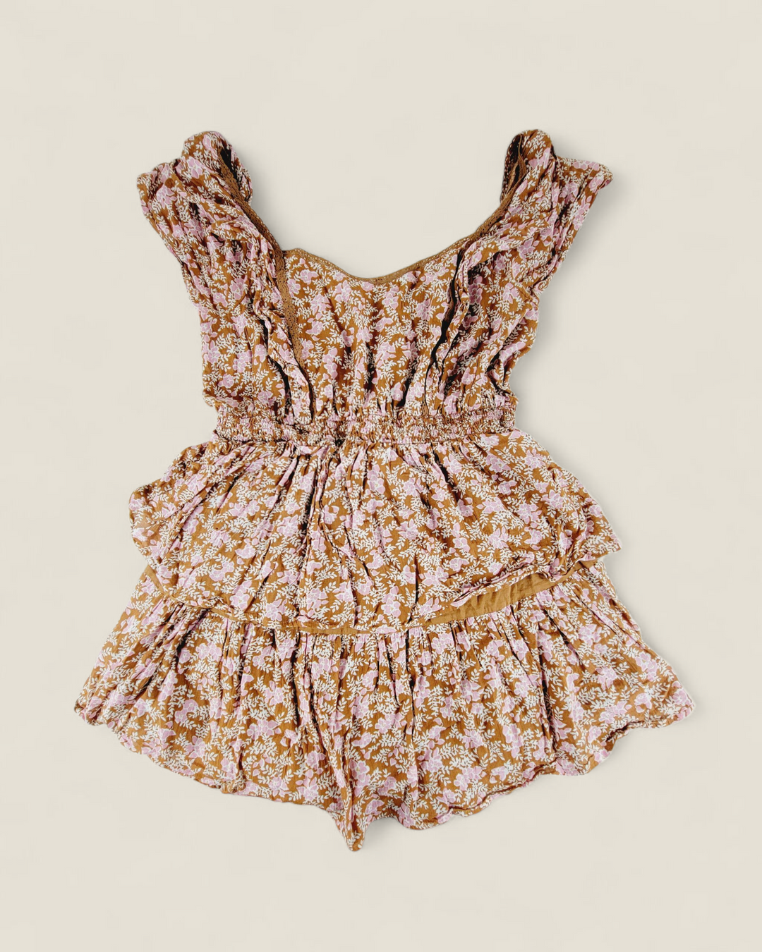 AMERICAN EAGLE FLORAL MINI DRESS LADIES MEDUIM PRE-LOVED