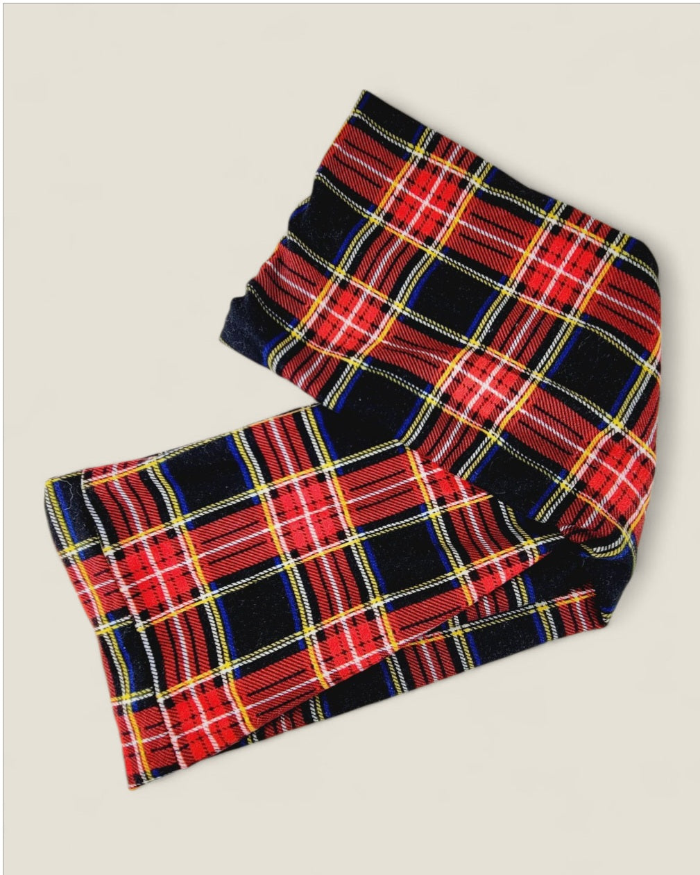 G FASHION TARTAN INFINITY SCARF PRE-LOVED