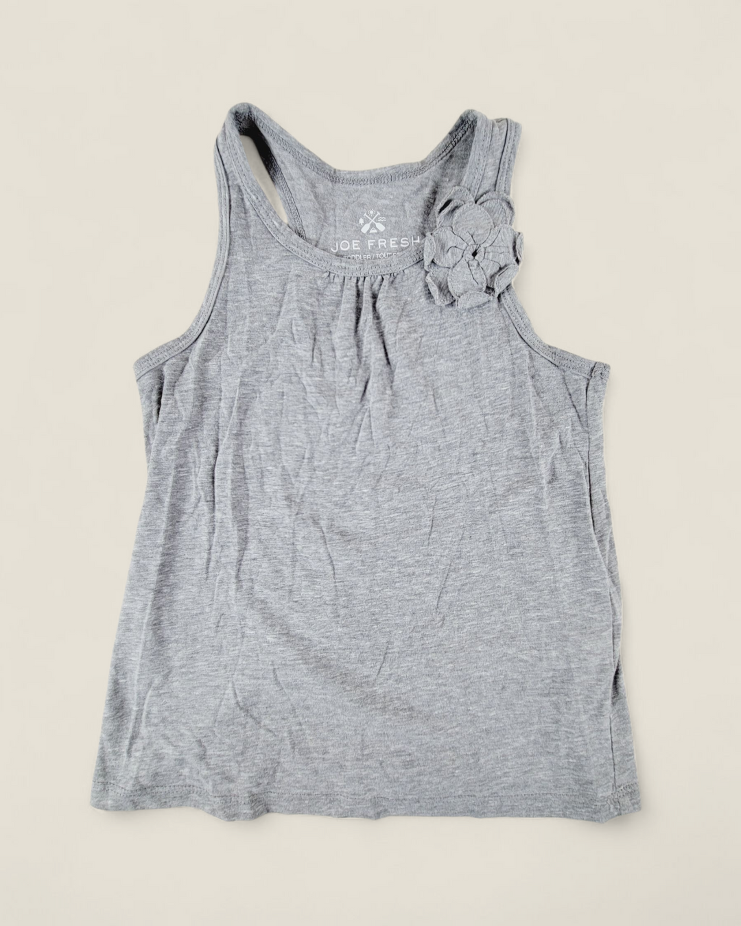 JOE FRESH GREY TANK TOP GIRLS 5Y PRE-LOVED
